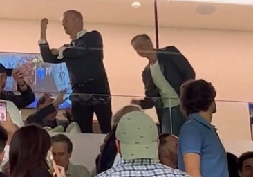 El padre de Haaland la lía en el palco y se marcha expulsado haciendo cortes de mangas