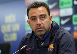 Xavi: «No cambio la temporada del Barça por la del Madrid»