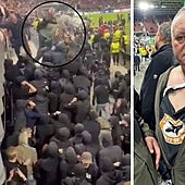 Los 'Leónidas' del West Ham: dos aficionados ingleses contienen a golpes a decenas de ultras del AZ Alkmaar