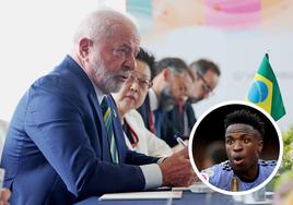 Lula da Silva condena desde el G7 los insultos racistas a Vinicius: «Fue atacado»