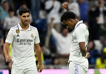 Ola de cariño y amor a Vinicius y gol de la victoria de Rodrygo