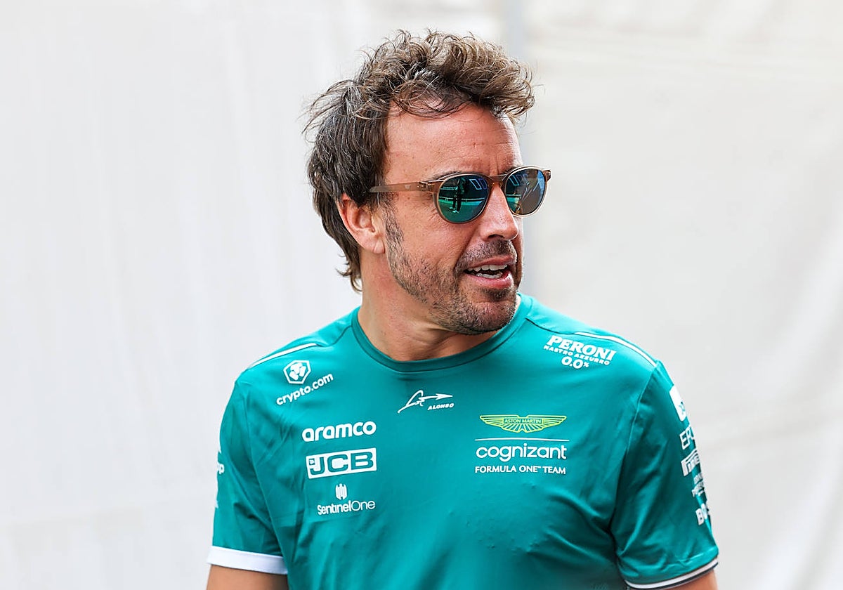 El piloto de Fórmula 1 Fernando Alonso