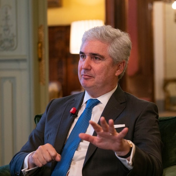 Orlando Leite, embajador de Brasil: «Sería mejor un poco más de coordinación en el caso Vinicius»