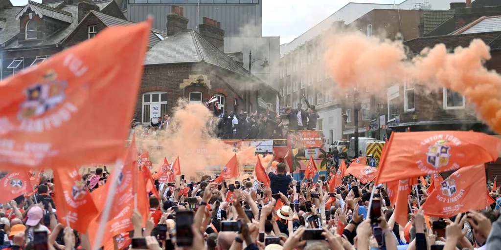 Luton Town, a relic of a football past storms the Premier League