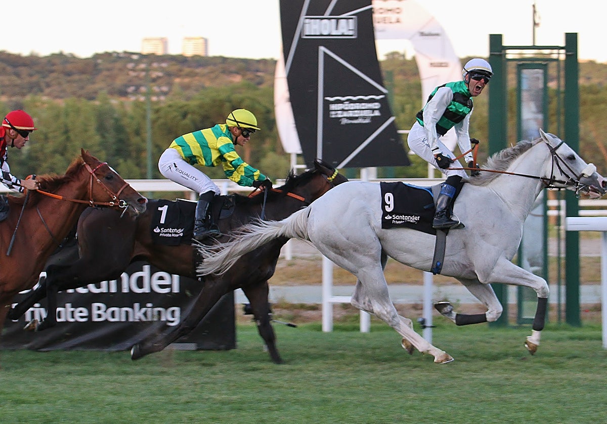 White King, con Vaclav Janacek, vencedores del Gran Premio Villapadierna - Derby Español 2022