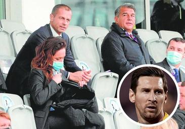 El Barça trata de ablandar a la UEFA con Messi tras el duro informe de los inspectores