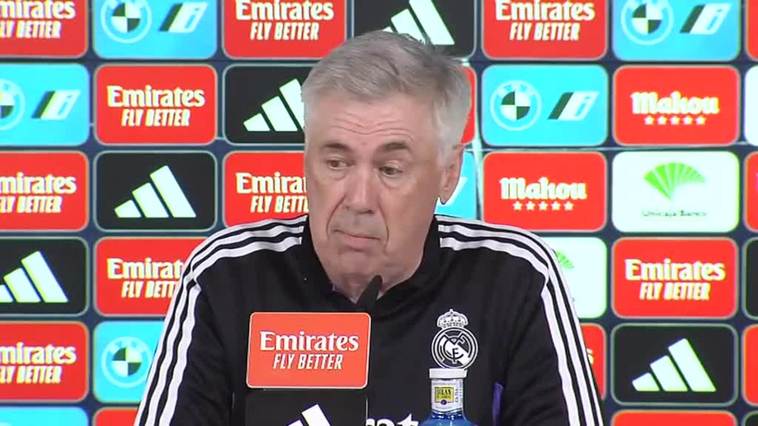 Ancelotti: "La próxima temporada creo que vamos a tener una plantilla distinta"