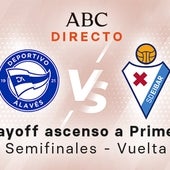 Alavés - Eibar en directo hoy: partido del playoff de ascenso, semifinal vuelta