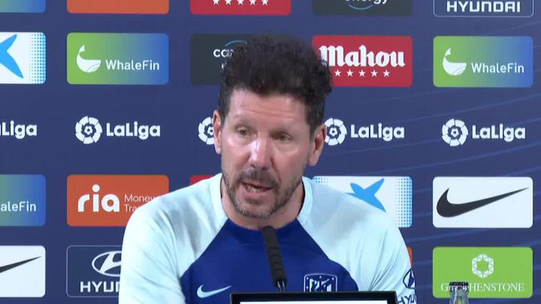 Simeone apuesta por darle "una tensión diferente" a la Champions en la próxima temporada