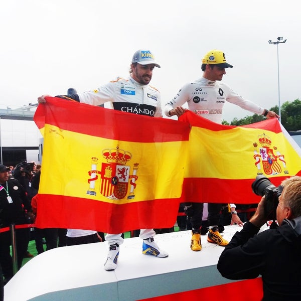 Aficionados denuncian persecución a la bandera española en el circuito de Montmeló