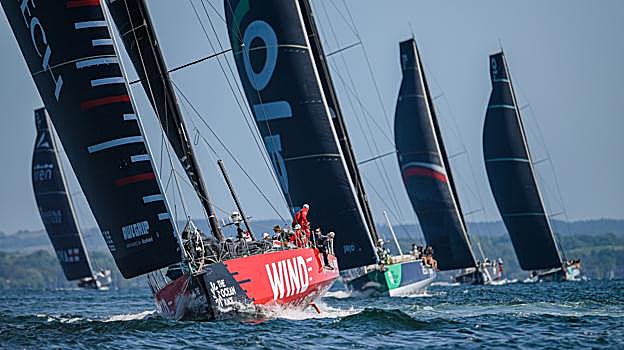 El “Biotherm” y el “WindWhisper” ganaron en Aarhus la regata en el puerto de la Ocean Race