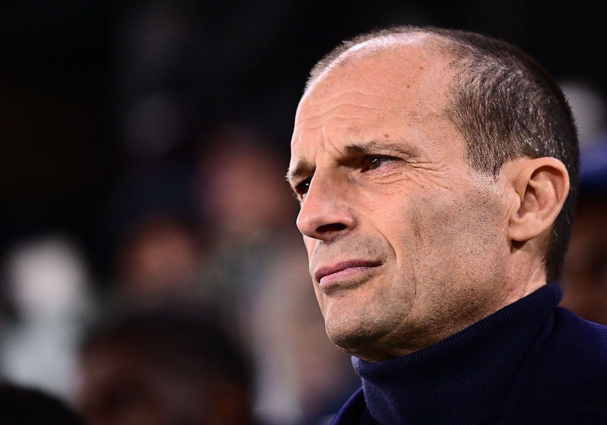 Massimiliano Allegri, el entrenador de la Juventus de Turín