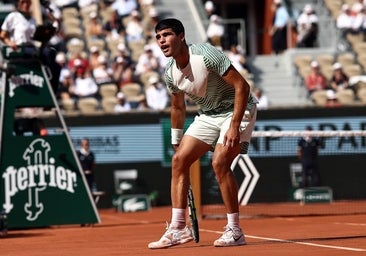 Una lesión echa a Alcaraz de Roland Garros