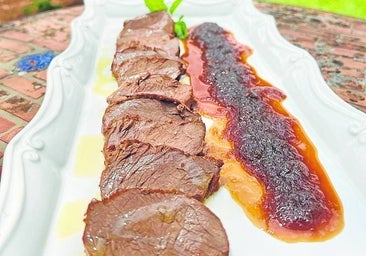 Recetas de caza: lomitos de corzo especiado con reducción de Pedro Ximénez