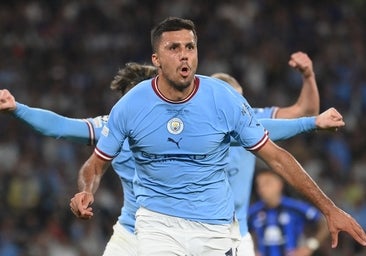 Uno x uno de la final Manchester City - Inter: Rodri, la luz en una noche gris