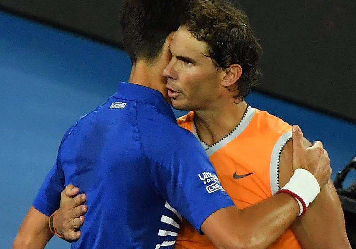 Nadal y Djokovic son protagonistas de una larga pero respetuosa rivalidad