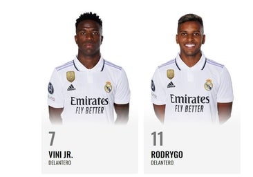 Vinicius hereda un dorsal legendario para el madridismo