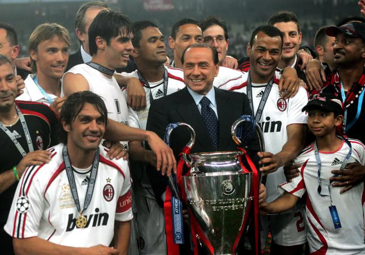 Berlusconi, el artífice del mejor Milan de todos los tiempos