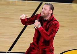 Acusan a Conor McGregor de violar a una mujer la misma noche que mandó a la mascota del Miami Heat a urgencias