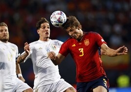 El uno x uno del España - Italia de la Nations League: El infortunio del debutante Le Normand