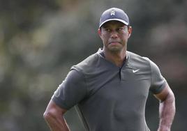 Tiger Woods, baja en el Abierto Británico de golf
