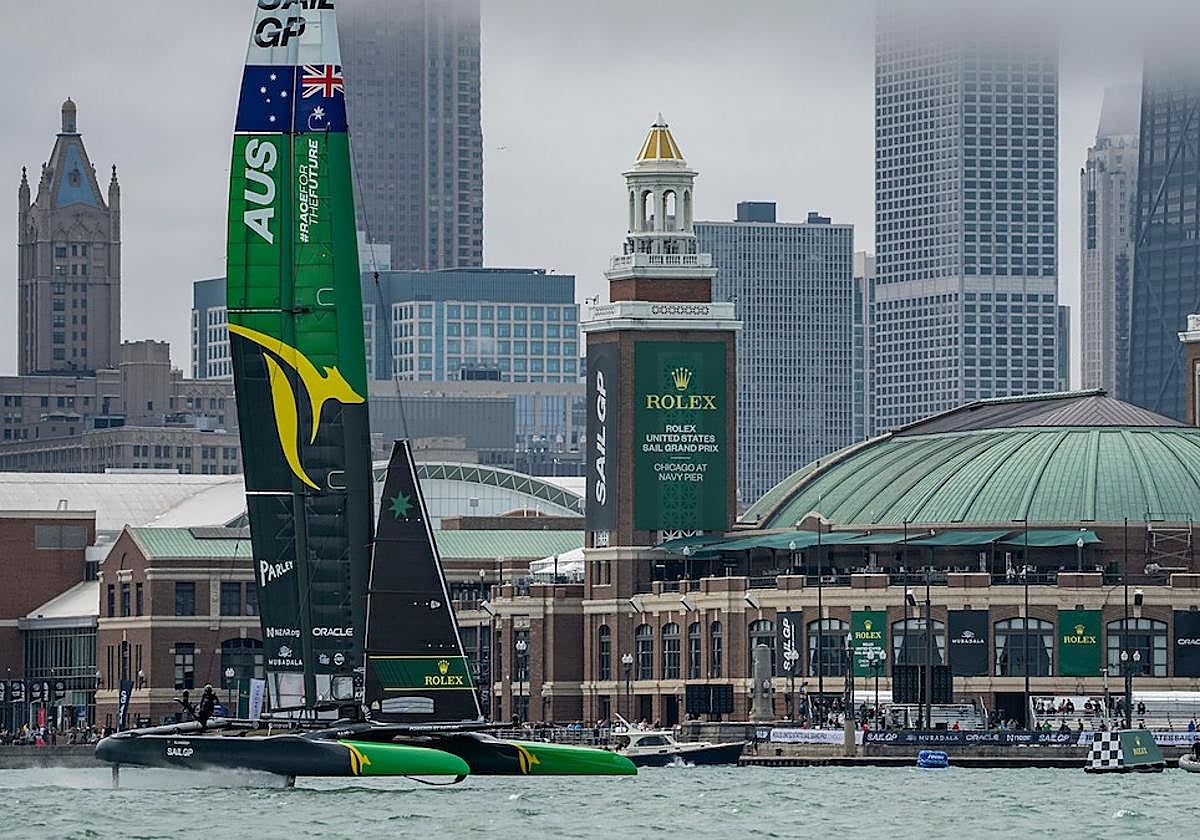 Australia comienza fuerte el Circuito Rolex Sail GP