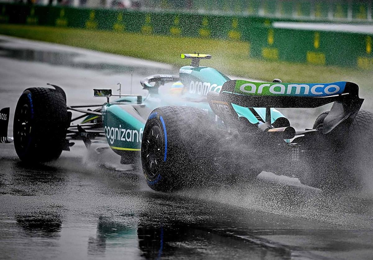 Fernando Alonso, en la clasificación del GP de Canadá