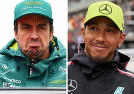 Hamilton, la pesadilla de Alonso en Canadá: le pasó en la salida y le estorbó en los boxes