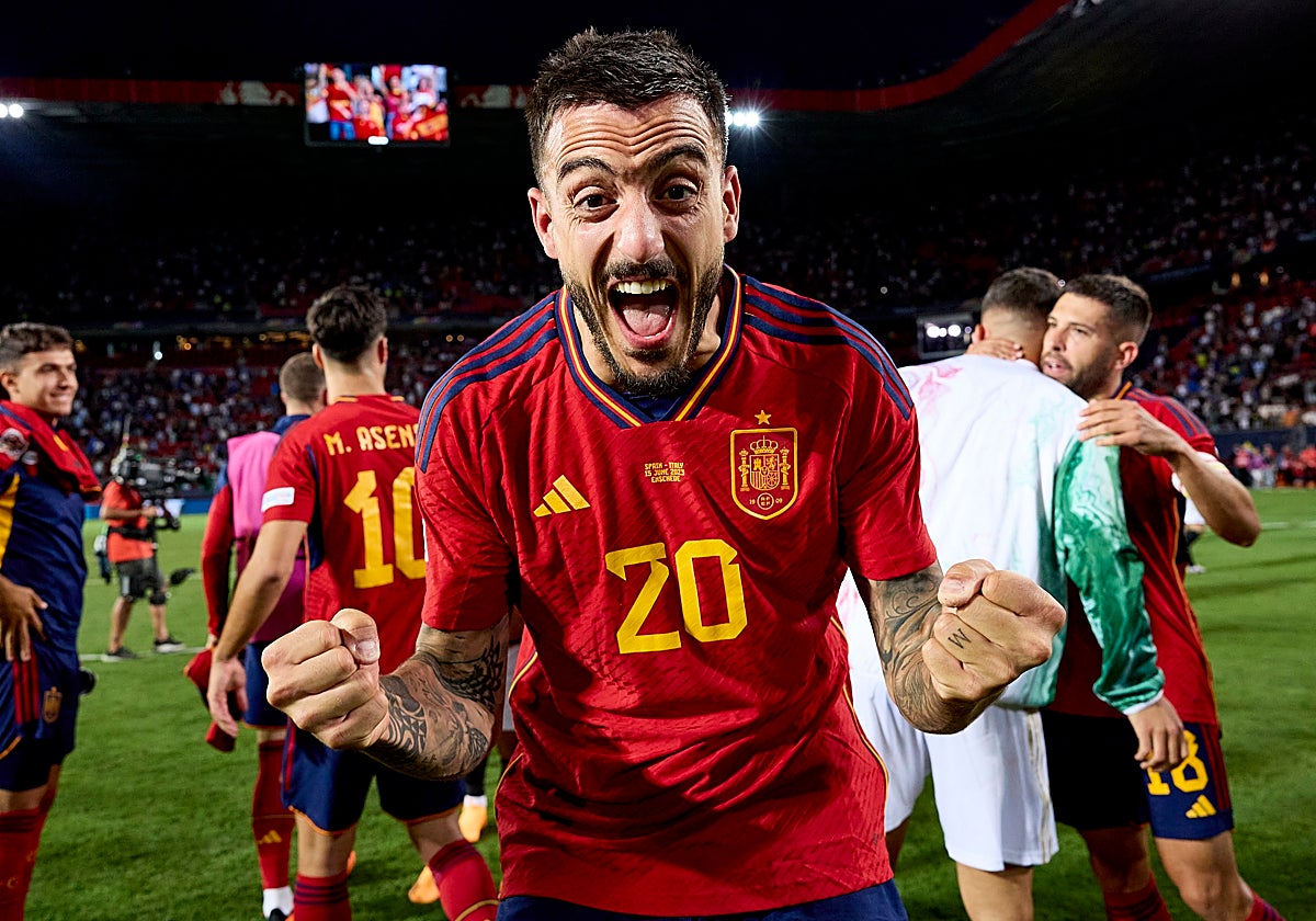 Joselu, el campeón de la Nations League que jugará cedido en el Madrid la próxima temporada