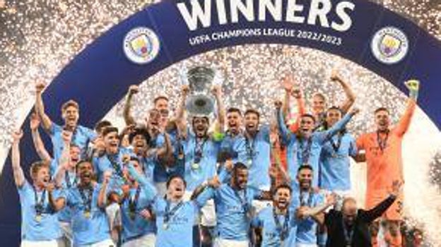 El Manchester City, campeón de la Champions