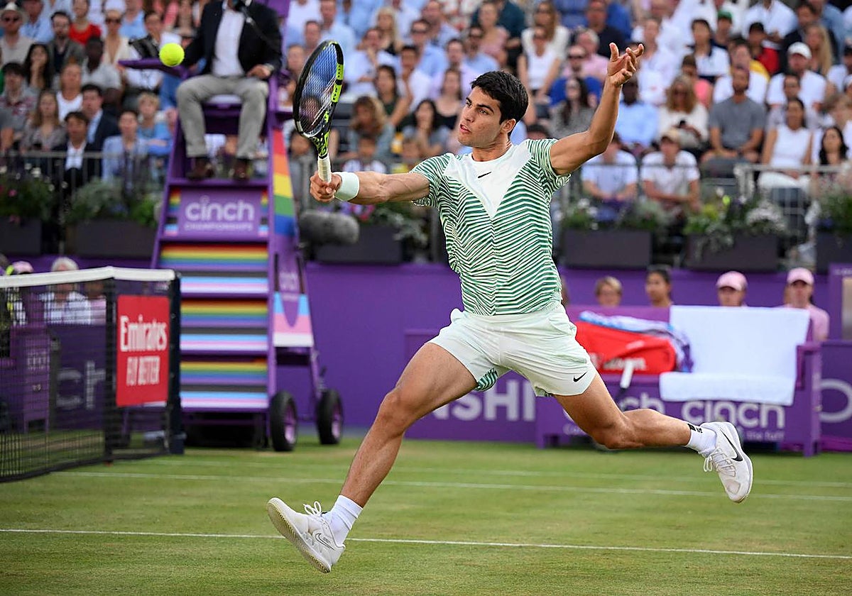 Estadísticas del Alcaraz - Korda de semifinales del torneo de Queen&#039;s