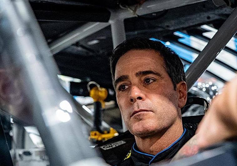 El piloto estadounidense siete veces campeón de la Nascar Cup, Jimmie Johnson