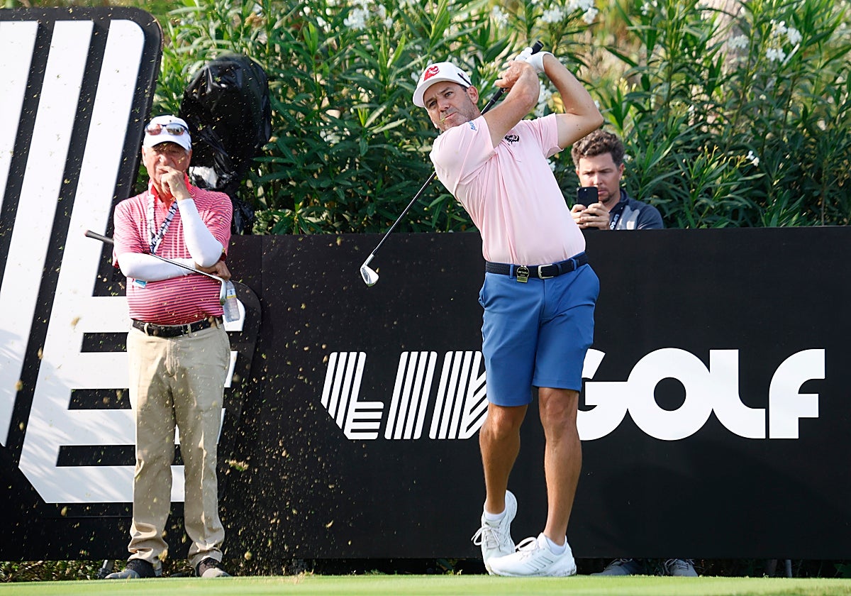 Sergio García, este jueves en Valderrama