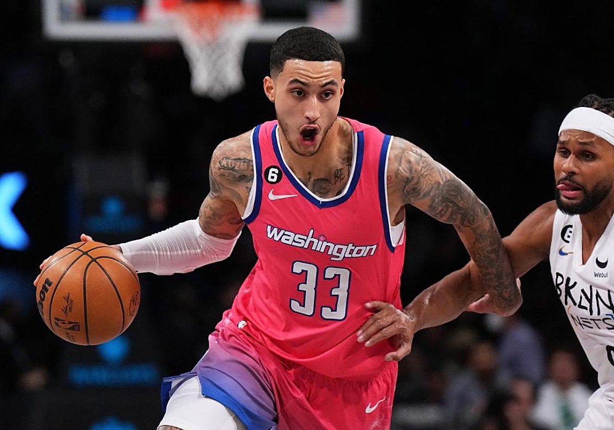 Kyle Kuzma, estrella de los Washington Wizars