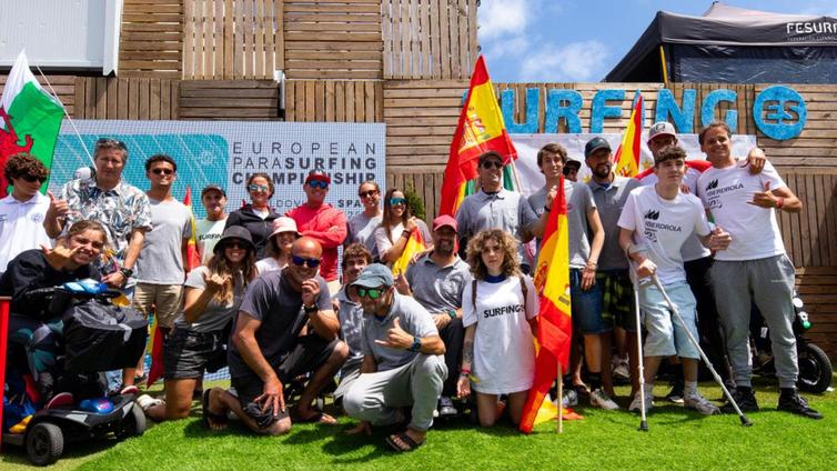 Comienza la cita Europea de Surf Paralímpico más esperada del año