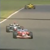 El cura chiflado que saltó a la pista de Silverstone entre coches que iban a 300 km/h