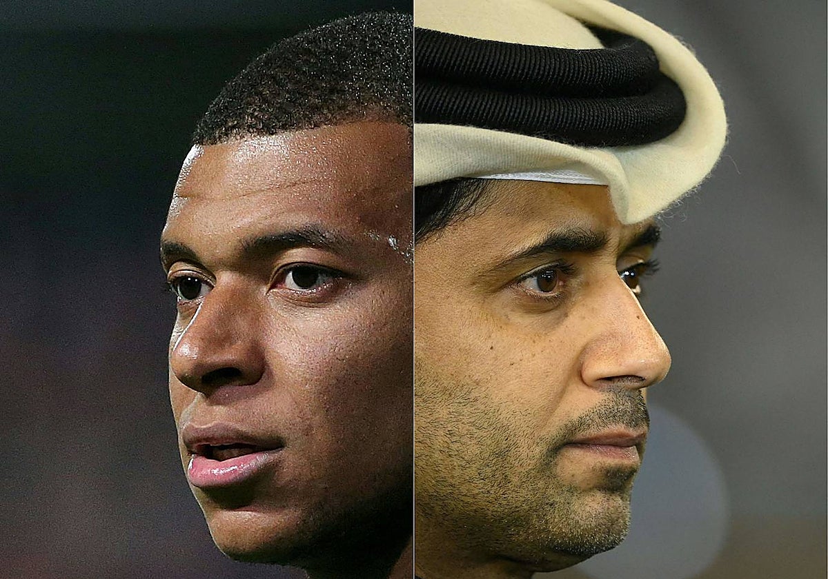Mbappé y Al Khelaïfi