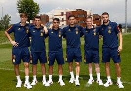 Inglaterra - España, final Euro sub-21: La 'quinta de las celebraciones': la guardia pretoriana de la selección de Santi Denia
