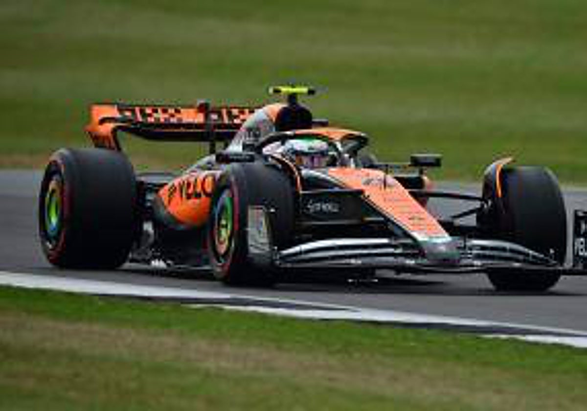 Lando Norris, en el McLaren
