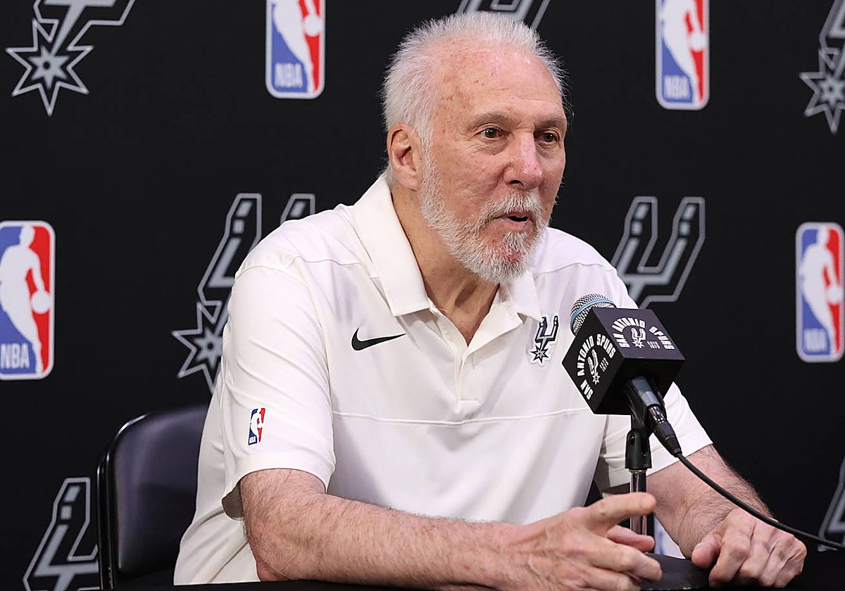 Gregg Popovich, entrenador de los San Antonio Spurs