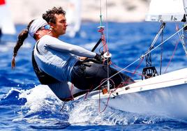 Xammar y Brugman se estrenan en Marsella liderando la clase 470 en el Test Event