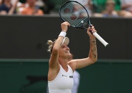 Vondrousova se corona en Wimbledon