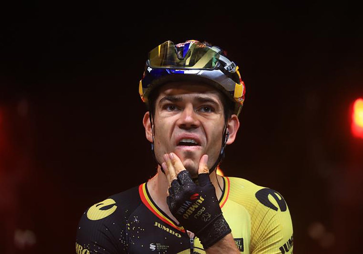 Wout van Aert durante este Tour de Francia