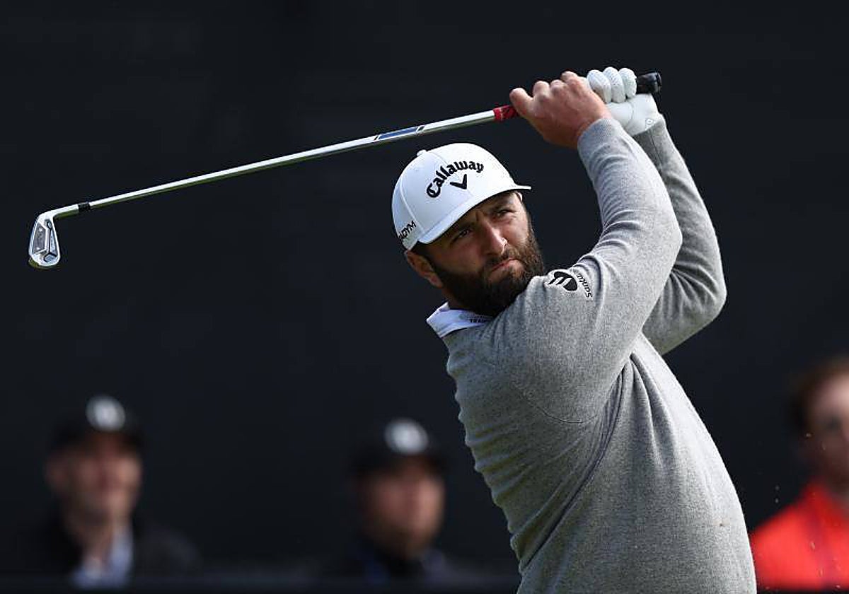 Jon Rahm, este viernes en el British