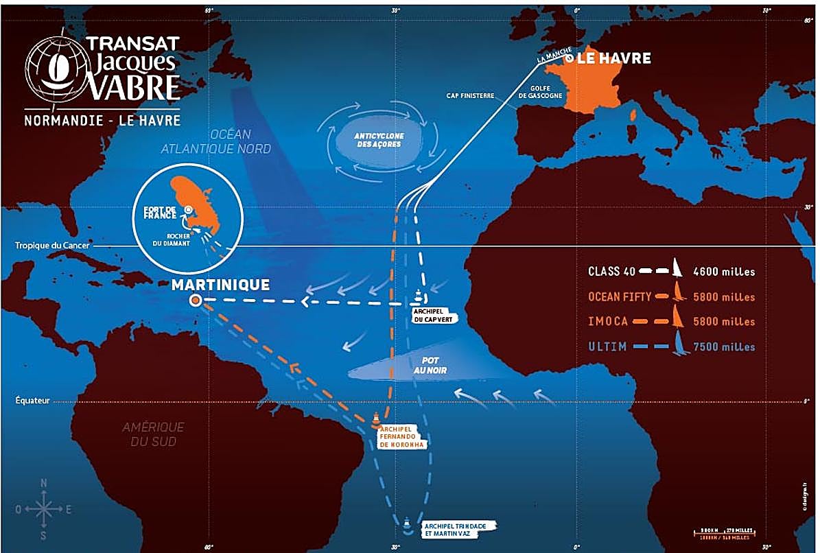 Faltan 100 días para la Transat Jacques Vabre Normandie Le Havre