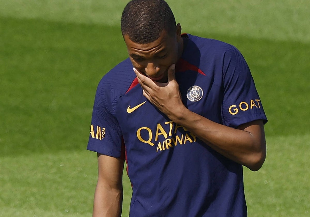 Mbappé, en la ciudad deportiva del PSG