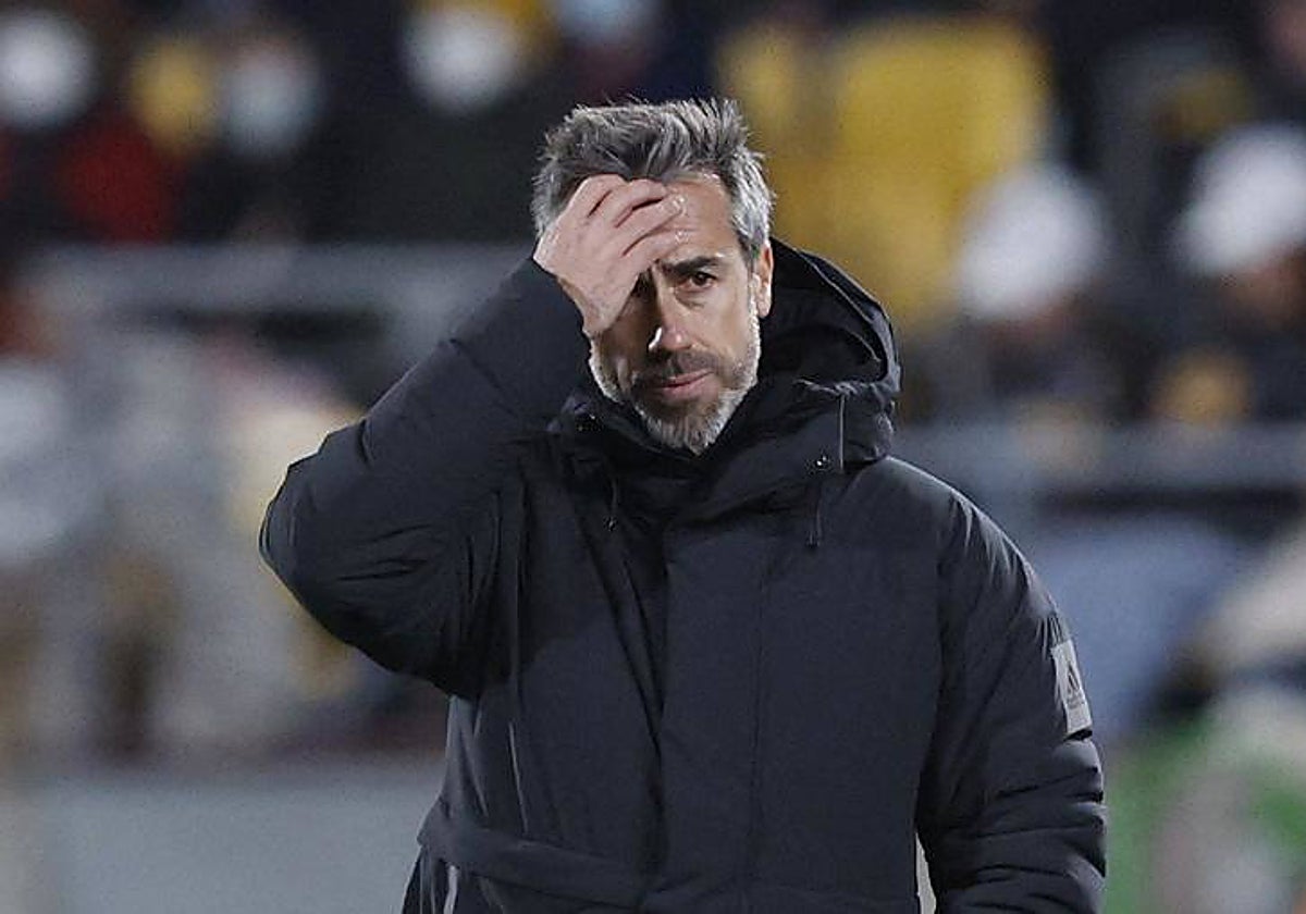 Jorge Vilda, en el partido contra Japón