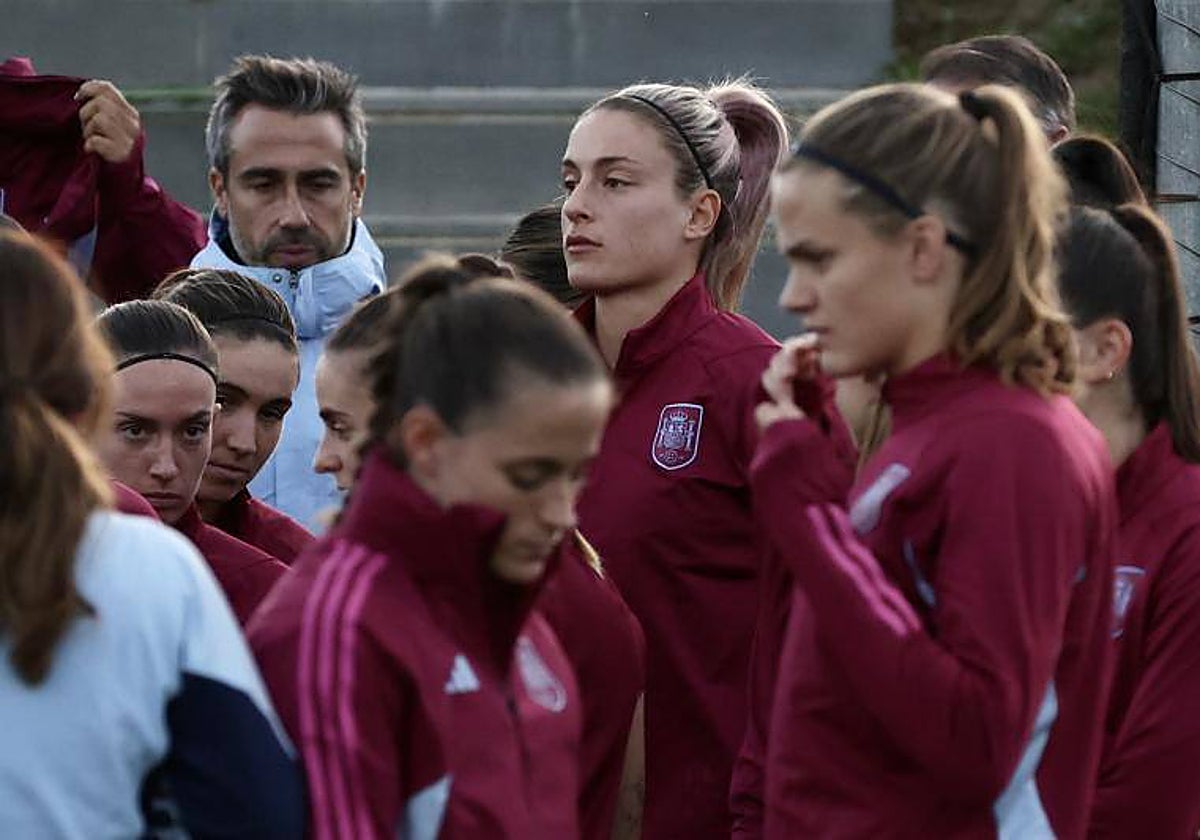 Eva, Mariona, Vilda, Alexia, Paredes... una estampa de la selección española en el Mundial