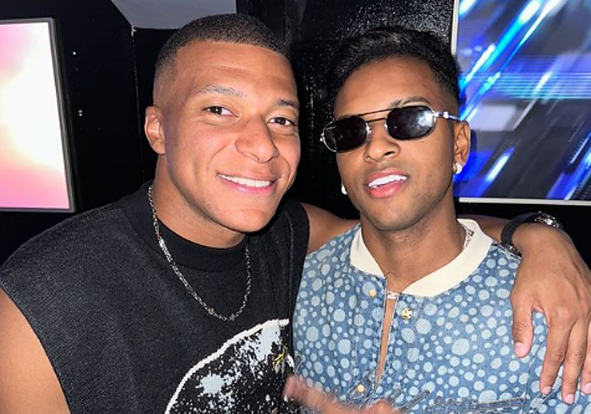 Mbappe y Rodrygo