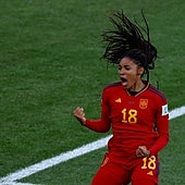 Un gol para la historia: así fue el tanto de Salma Paralluelo que hace soñar a España